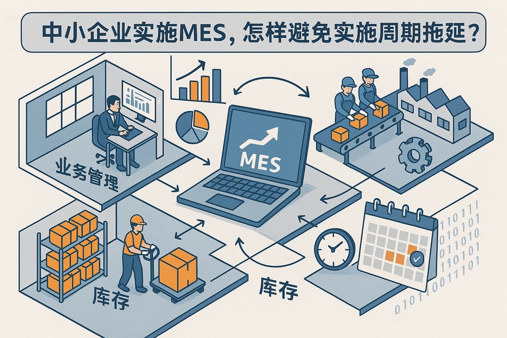 中小企业实施 MES，怎样避免实施周期拖延？